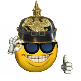 👍 emoji Für unsern Kaiser Telegram sticker 15 of 26