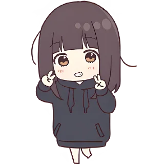 Sticker from Куруми-чан 9 @Nyasticks