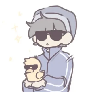 ⛏ emoji Quackity [@pivAnSti] Telegram sticker 19 of 120