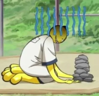 Sticker from koro sensei//@zoorroz