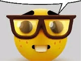 🤓 emoji g/o [ @ownlalala ] Telegram sticker 19 of 116
