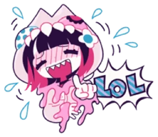 🌟 emoji ໒꒰՞ стикеры ՞꒱ა  ...  @yiroma Telegram sticker 8 of 40