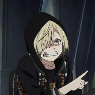🌟 emoji ~Yuri Plisetsky~ @MargoBue ❤️ Telegram sticker 11 of 50