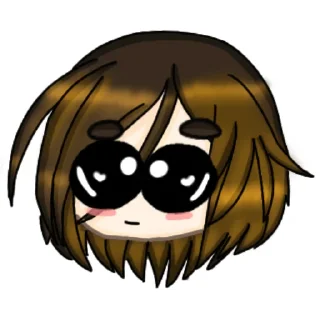 🥺 emoji _l'm normal_ Telegram sticker 7 of 12