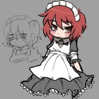😫 emoji Nijiura Maids Telegram sticker 24 of 36