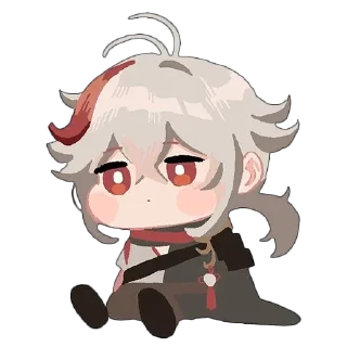 😔 emoji Kaedehara Kazuha (@tfberg) Telegram sticker 8 of 40