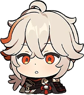 Sticker from Kaedehara Kazuha (@tfberg)