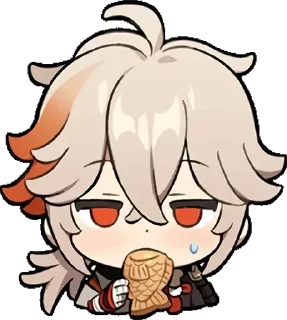 Sticker from Kaedehara Kazuha (@tfberg)