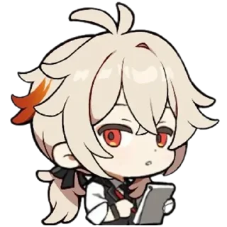 🧐 emoji Kaedehara Kazuha (@tfberg) Telegram sticker 7 of 40