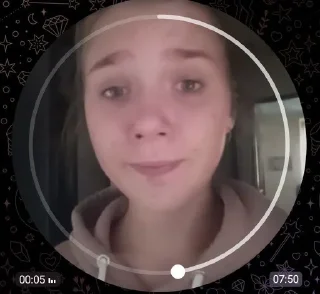 😢 emoji Ксюша хорошая Telegram sticker 2 of 34