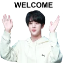 👐 emoji @jonafzan Jin BTS Telegram sticker 3 of 83