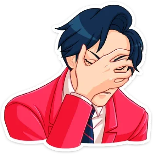 🤦 emoji Ян @nyasticks Telegram sticker 22 of 49