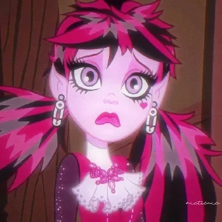 😐 emoji ✨Monster High✨ Telegram sticker 22 of 102