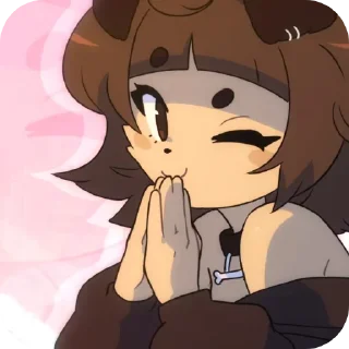 👄 emoji Мимимишка |EVERYONE|by: @ImOutcore Telegram sticker 16 of 29
