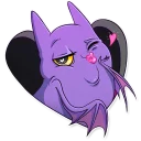 😘 emoji Batty Battons Telegram sticker 2 of 25
