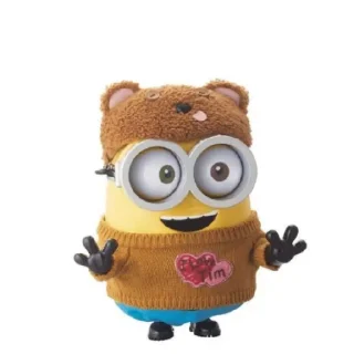 😄 emoji Minion 🍌🥠 Telegram sticker 7 of 8