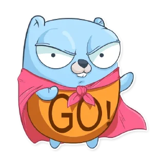 Sticker from Gopher