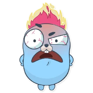 Sticker from Gopher