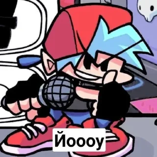 😎 emoji Пико и Бойфренд Telegram sticker 6 of 42