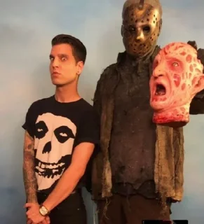 😨 emoji ice nine kills >>> Telegram sticker 9 of 55