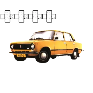 😌 emoji АВТО ВАЗ ТГ Telegram sticker 15 of 21