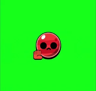 🌟 emoji Bs green screen Telegram sticker 19 of 59