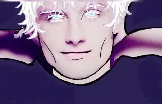 😏 emoji JJK @omnivirtu | 4th pack Telegram sticker 12 of 105