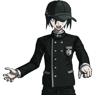 🗝 emoji Shuichi Saihara Telegram sticker 9 of 107