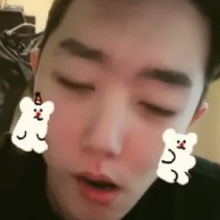😶 emoji I DON'T KNOW ENGLISH:((( Telegram sticker 1 of 26