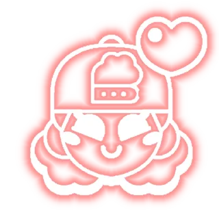 🥰 emoji Neon pins by @steepcube Telegram sticker 11 of 47