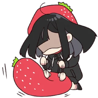 😡 emoji Юрудура-тян ч.3 @nyasticks Telegram sticker 16 of 41