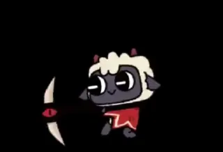 🌟 emoji Ягнёнок мизиката Telegram sticker 16 of 49