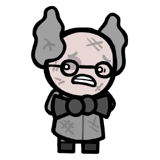 😨 emoji Mewgenics! by @generalNegr Telegram sticker 10 of 120