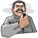 😑 emoji stalin Telegram sticker 18 of 24