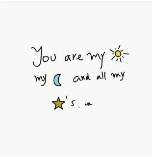 Sticker from cutie messages