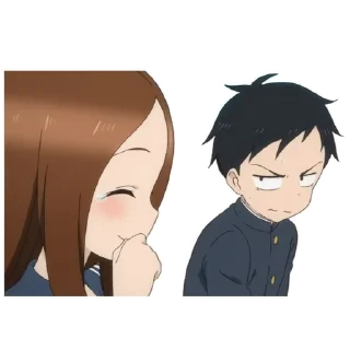 👨‍👨‍👧‍👧 emoji Озорная Такаги/Nadlomiasheen Telegram sticker 20 of 31