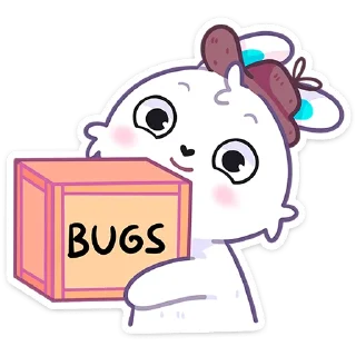 🐰 emoji Тестировщик Олег - @TgSticker Telegram sticker 11 of 49