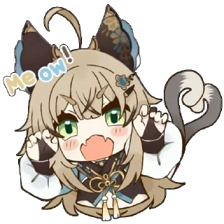 🐾 emoji Кирара simp ^_−☆ | @MOKAINFO & @KiraraCourier_bot Telegram sticker 22 of 107