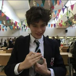 Sticker from Louis Partridge ➡️ @EmojiRuBot