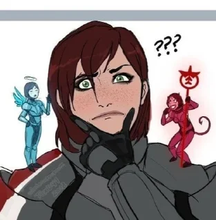 🤔 emoji ( ╹▽╹ ) Telegram sticker 14 of 14