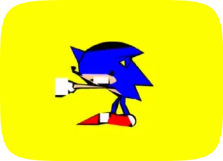 🤪 emoji Соник екзе гифки Telegram sticker 16 of 19