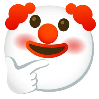Sticker from Clown Stuff