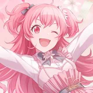 💗 emoji ੭ Momoni Airi ᜊ ꒰💗꒱
@oblivionstick :: Telegram sticker 12 of 60