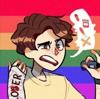 🍥 emoji Eddie Kaspbrak @ChikiPyriOePyriPyri Telegram sticker 8 of 73