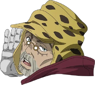 👂 emoji Jojo`s Bizarre Memes Telegram sticker 8 of 36