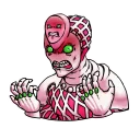 Sticker from JoJo`s Bizarre Adventures