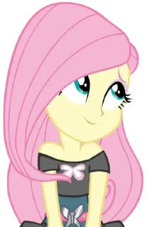 Sticker from Fluttershy EG | @MyLittlePony_bots
