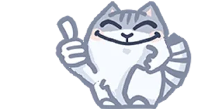 Sticker from мутный кіт by @scaledJPG