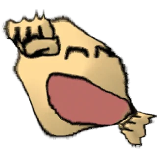 😀 emoji Дурак by @scaledJPG Telegram sticker 8 of 25
