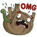 😜 emoji Овощи Telegram sticker 17 of 30